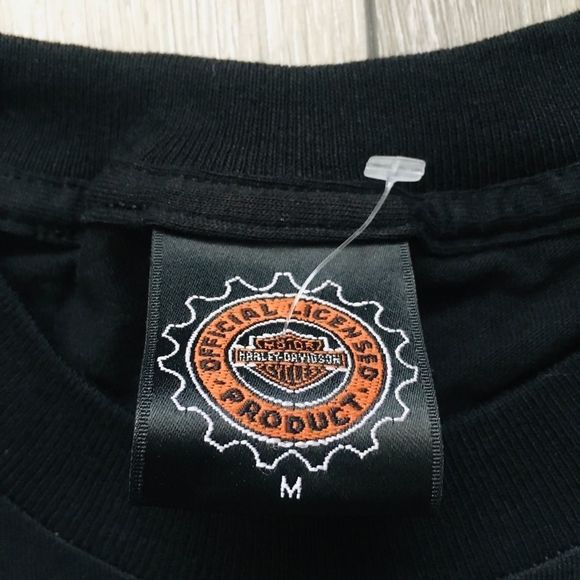 Vintage Harley Davidson Classic Bike Shirt Bastard - Picture 5 of 8